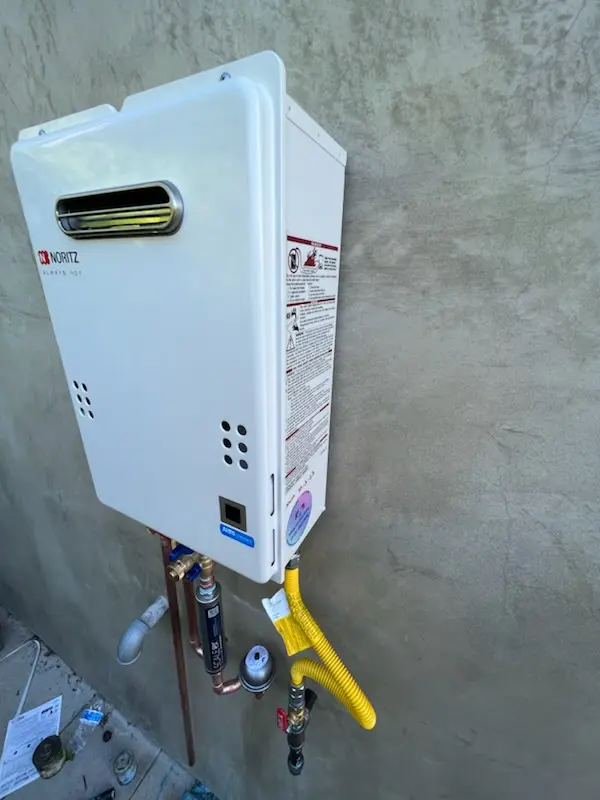 Tankless water heater installation for Colleyville homes
