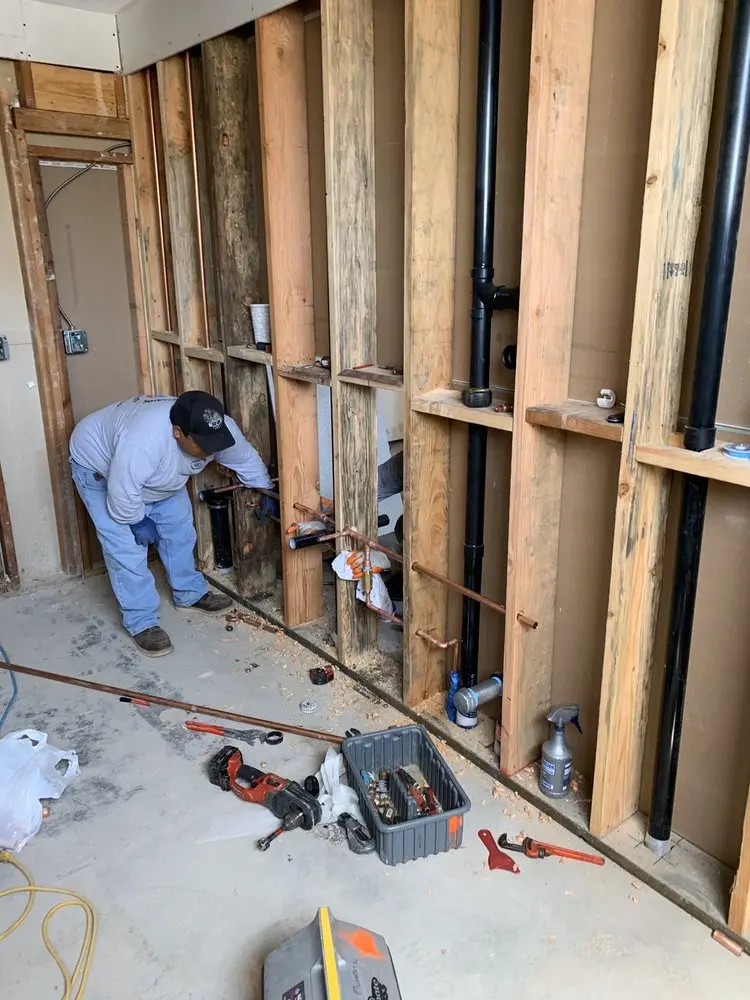 Commercial rough-in plumbing for Trenchless Sewer Repair in Colleyville